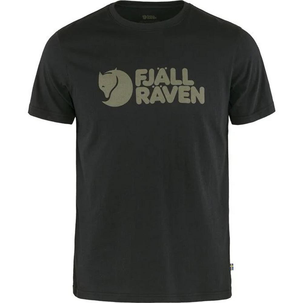 Fjallraven Men's Logo T-Shirt - Black