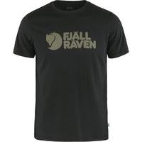  Men's Fjallraven Logo T-Shirt - Black