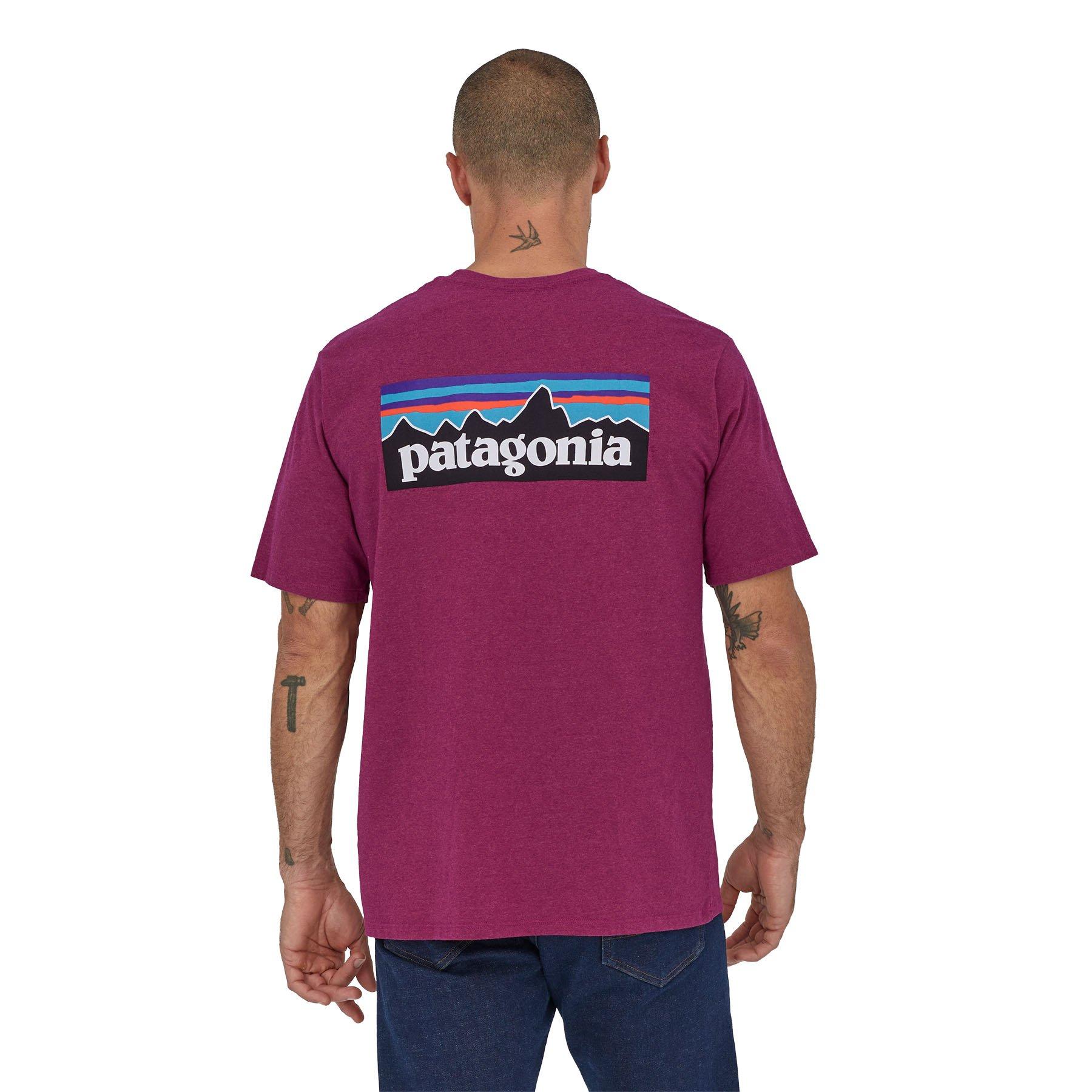 Pink patagonia t shirt hotsell