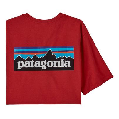 Patagonia Men's P6 Logo Responsibilitee - Sumac Red