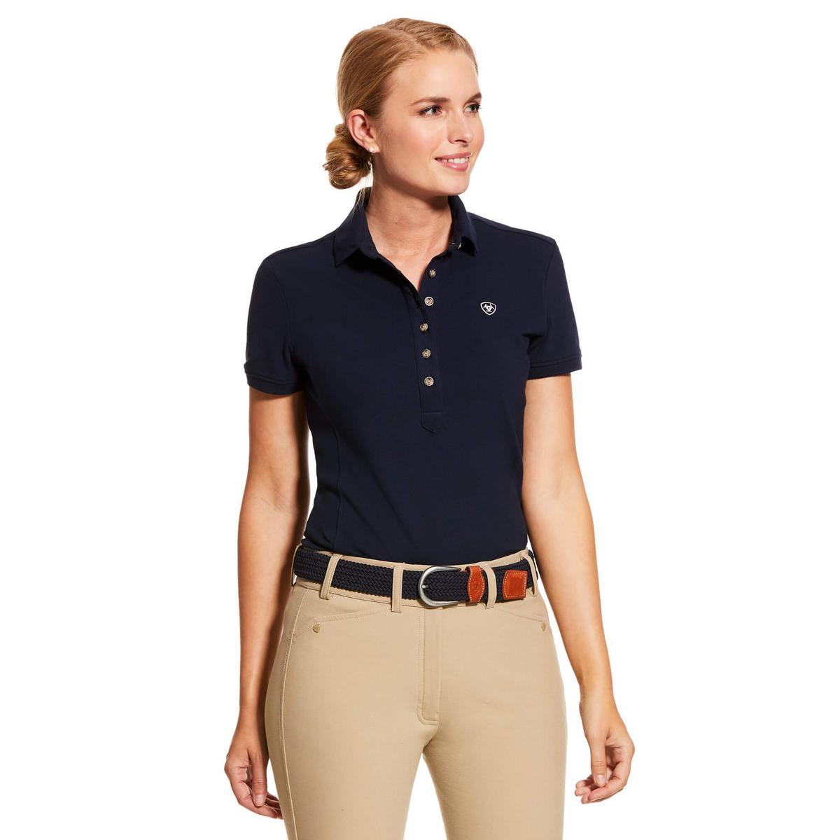 Ariat Women's Prix 2.0 Polo Shirt - Navy