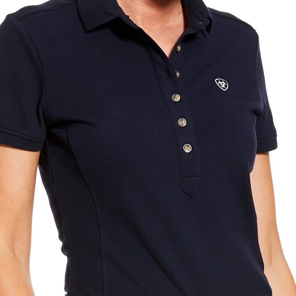 Ariat Women's Prix 2.0 Polo Shirt - Navy