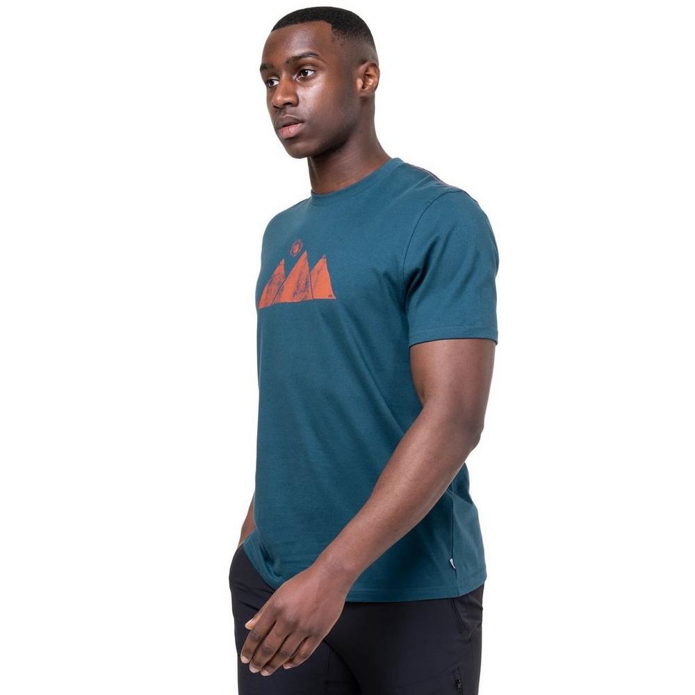 Mountain Equipment Men's Mountain Sun T-Shirt - Blue
