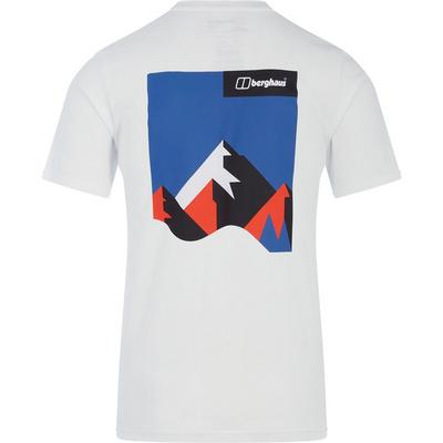 Berghaus Men's Dolomites MTN Short Sleeve Tee - Pure White