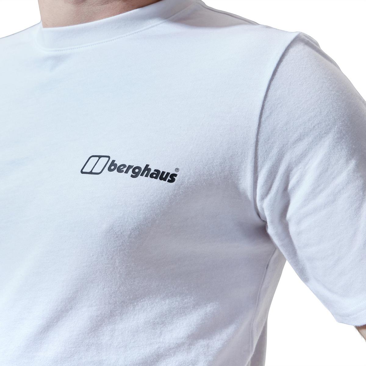 Berghaus Men's Dolomites MTN Short Sleeve Tee - Pure White