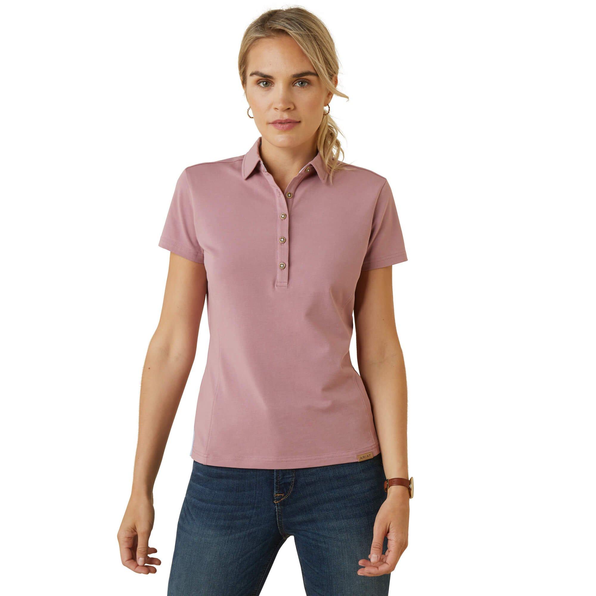 Ariat Women s Cloverdale Polo T Shirts Shirts George Fisher UK