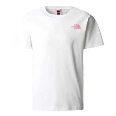 The North Face Kid's Short Sleeve Relaxed Red Box Tee - TNF White