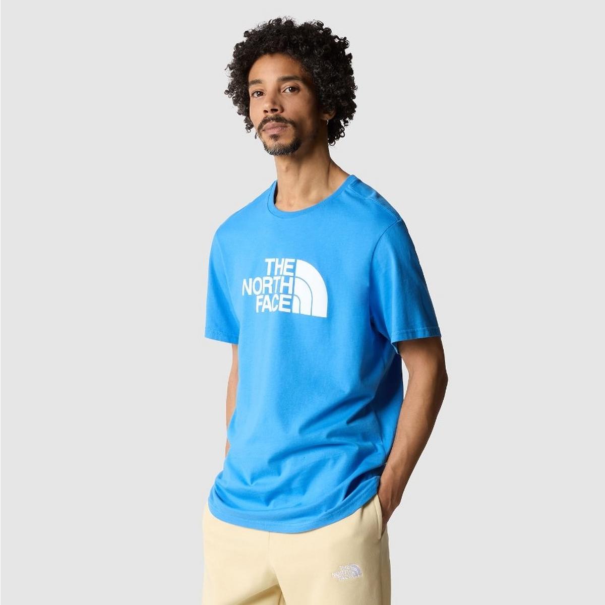 The North Face Men's Short Sleeve Easy Tee - Super Sonic Blue