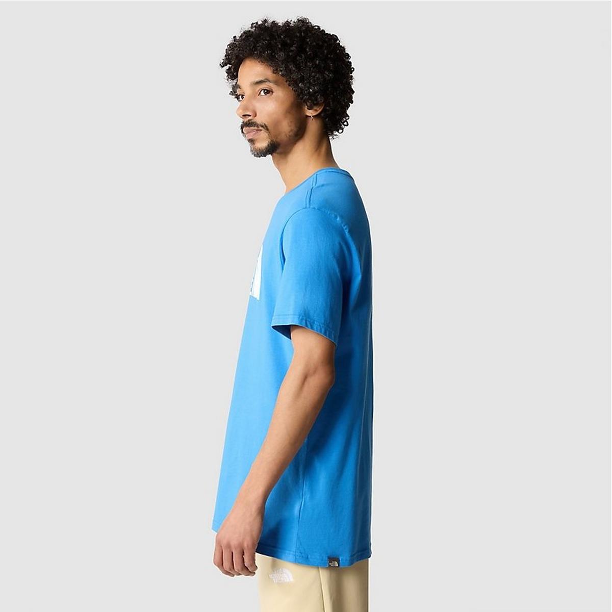 The North Face Men's Short Sleeve Easy Tee - Super Sonic Blue