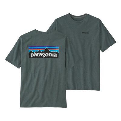 Patagonia Men's P6 Logo Responsibilitee - Nouveau Green