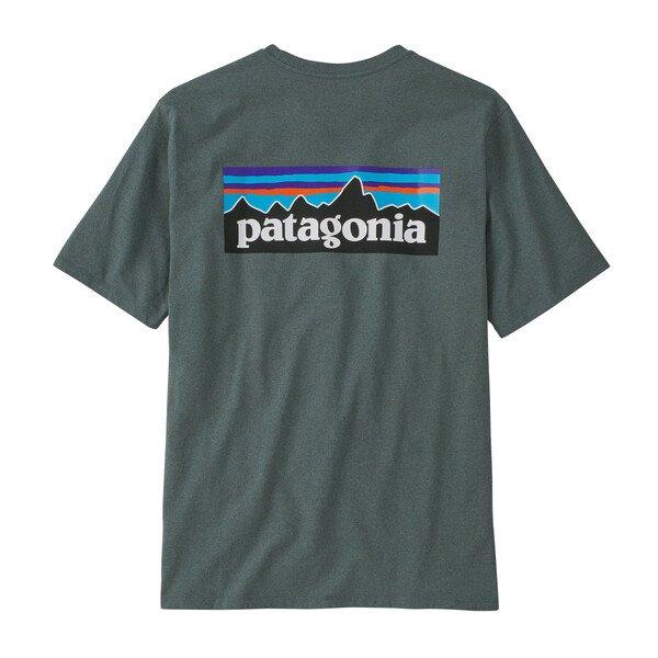 Men's Patagonia P6 Logo Responsibilitee - Green | Tiso UK