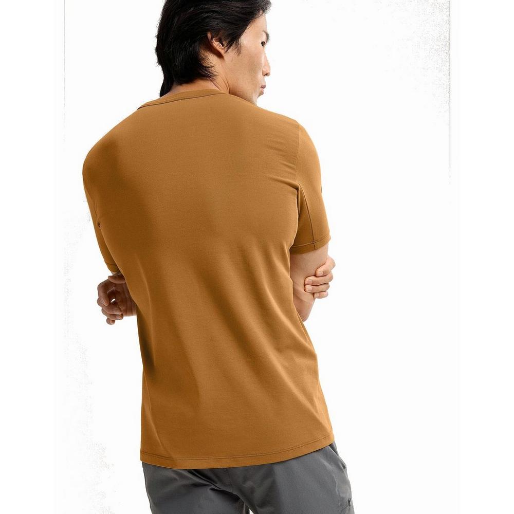 Arcteryx Men's Captive Split Short Sleeve T-Shirt - Brown