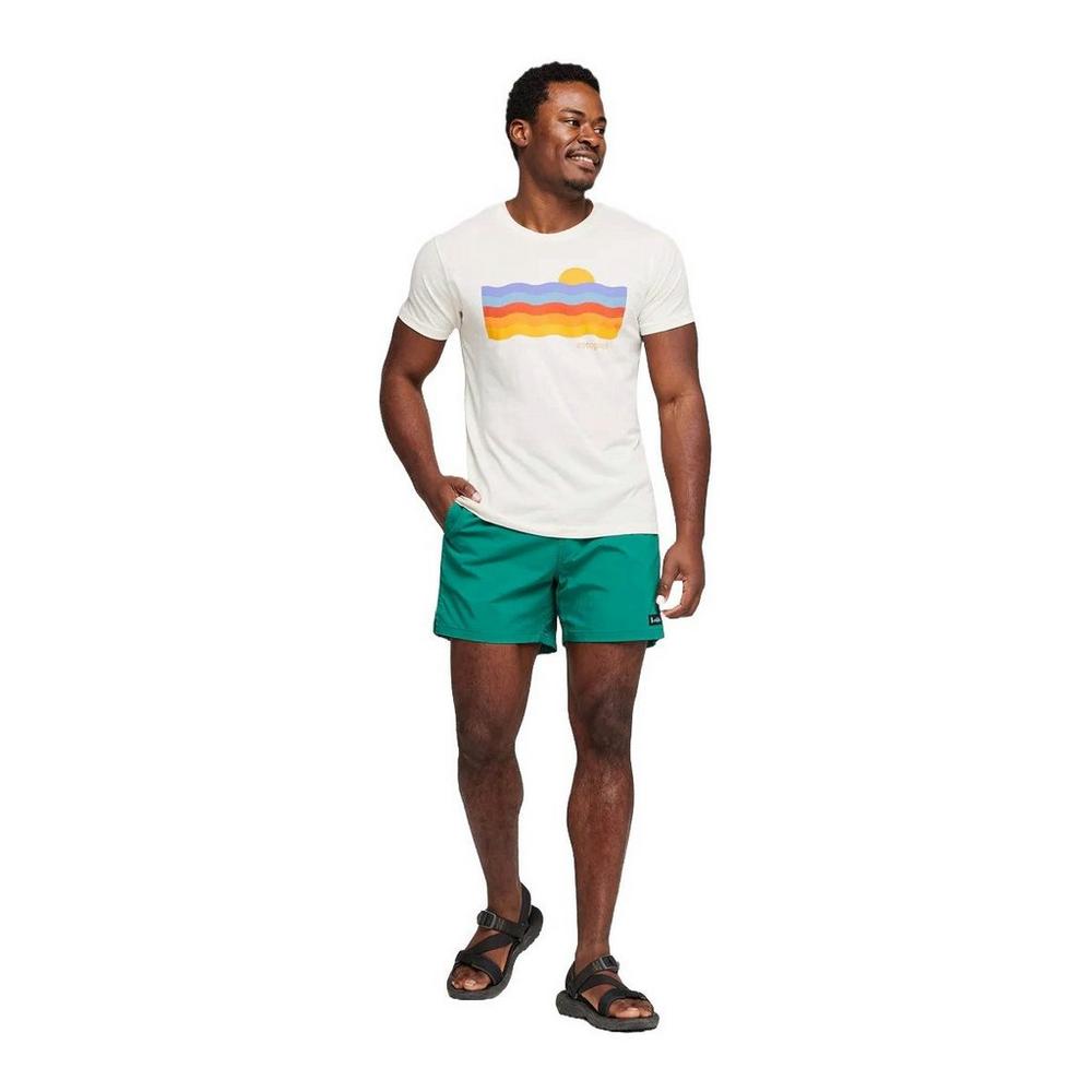Cotopaxi Men's Disco Wave Organic T-Shirt - White