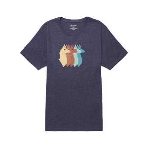 Men's Llama Sequence Organic T-Shirt - Blue