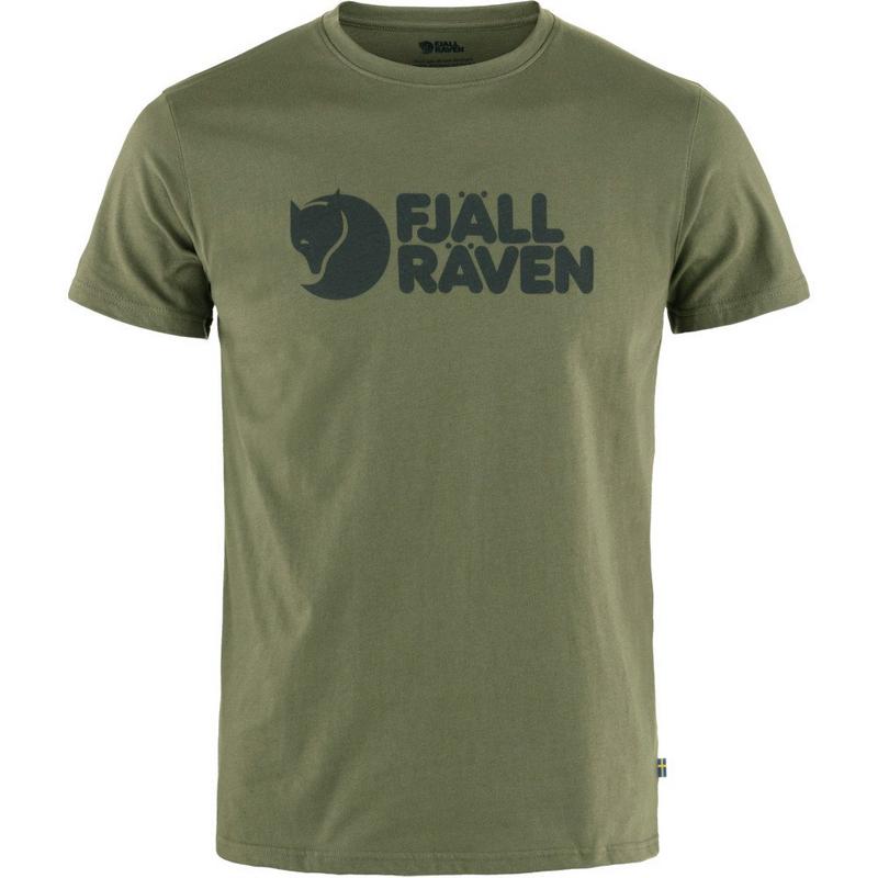 Men's Fjallraven Logo T- Shirt - Laurel Green