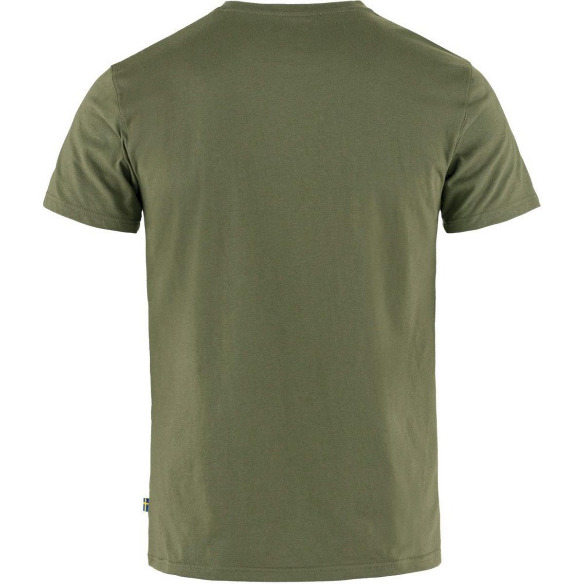 Fjallraven Men's Fjallraven Logo T- Shirt - Laurel Green