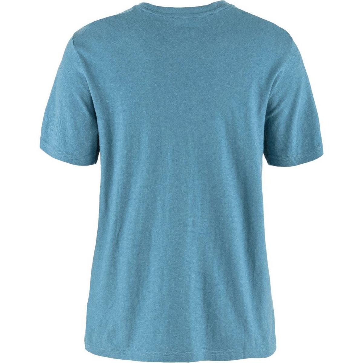 Fjallraven Women's Hemp Blend T-shirt - Dawn Blue