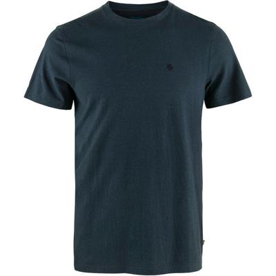Fjallraven Men's Hemp Blend T-Shirt - Dark Navy