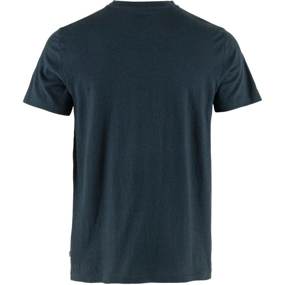 Fjallraven Men's Hemp Blend T-shirt - Dark Navy