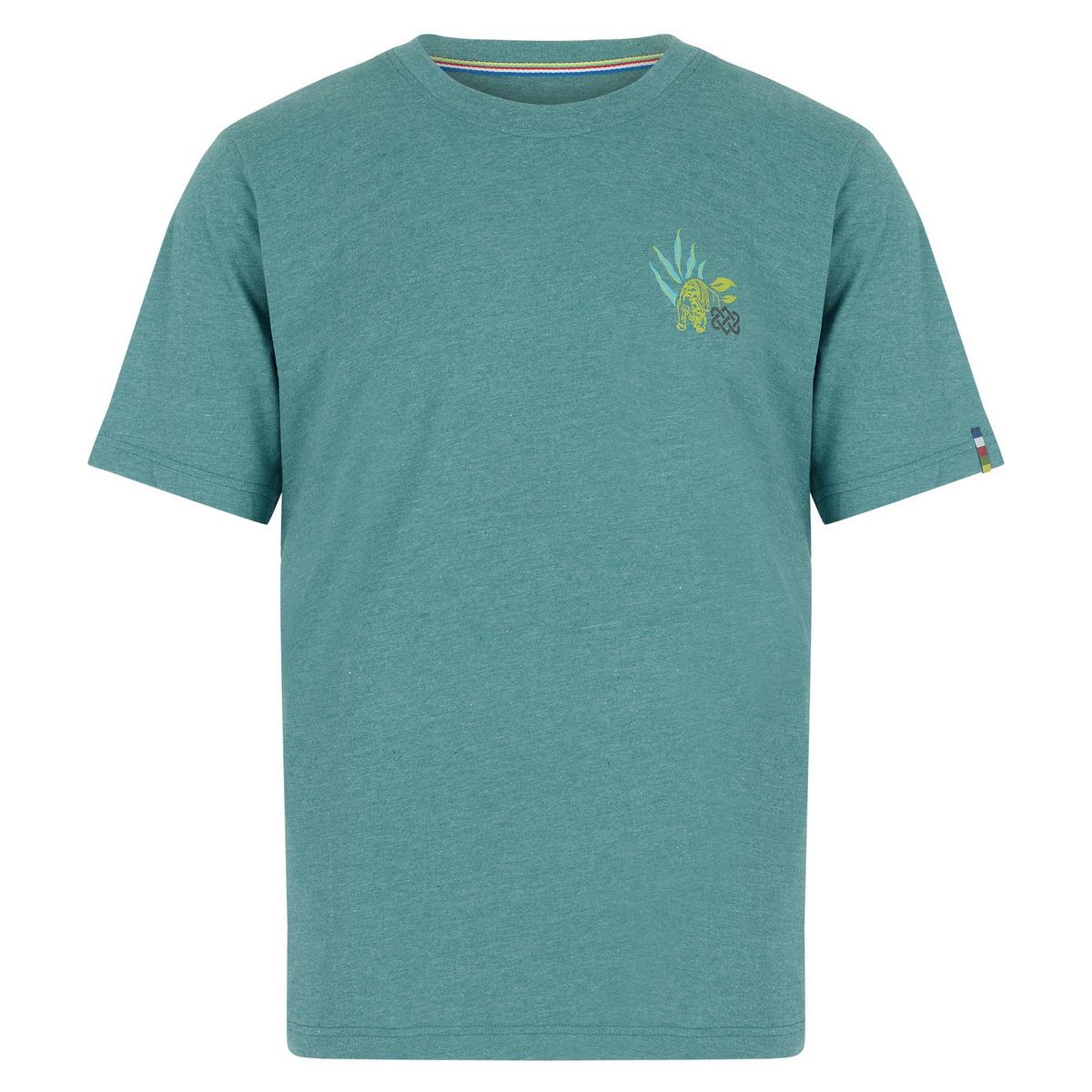 Sherpa Adventure Men's Purpose T-Shirt Blue George Fisher