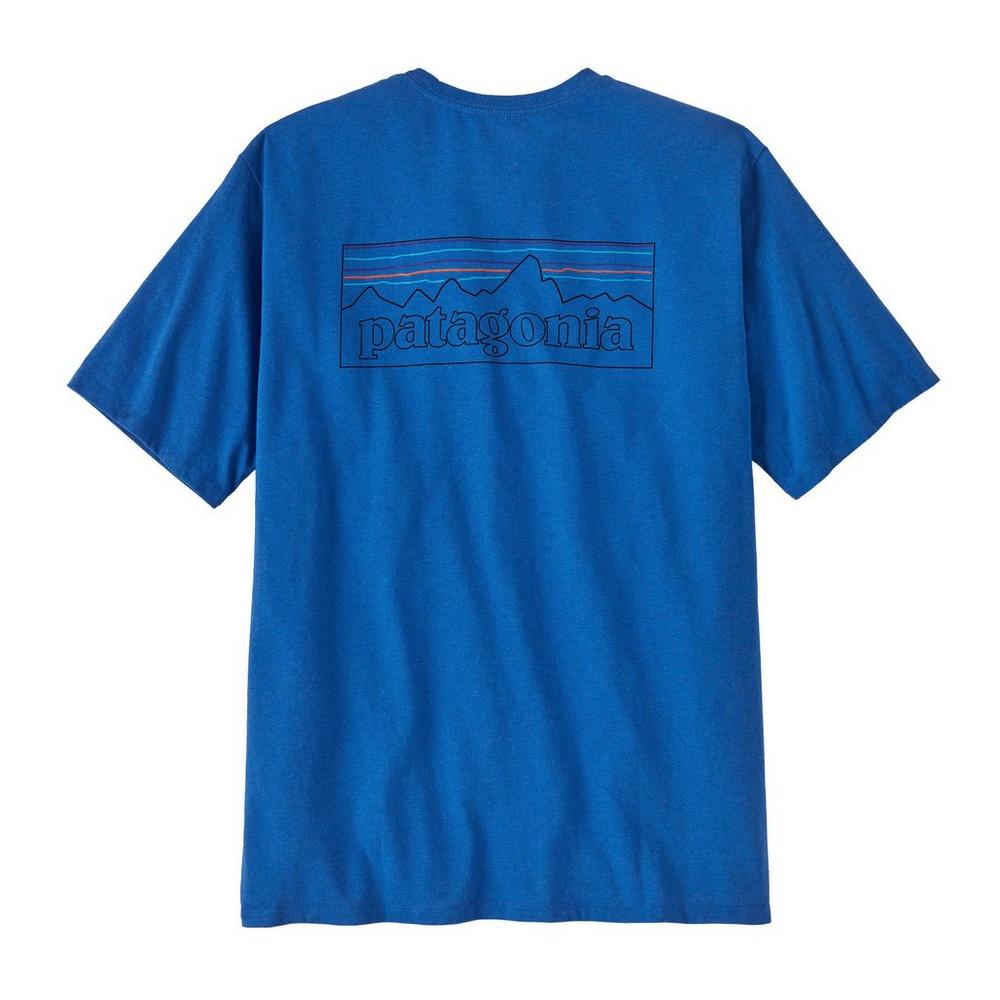 Patagonia Men s P6 Logo Responsibilitee Blue