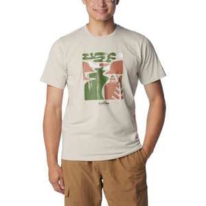 Men's Sun Trek Graphic T-Shirt - Cream