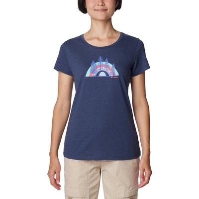 Columbia Women's Daisy Days Graphic T-Shirt - Dark Blue