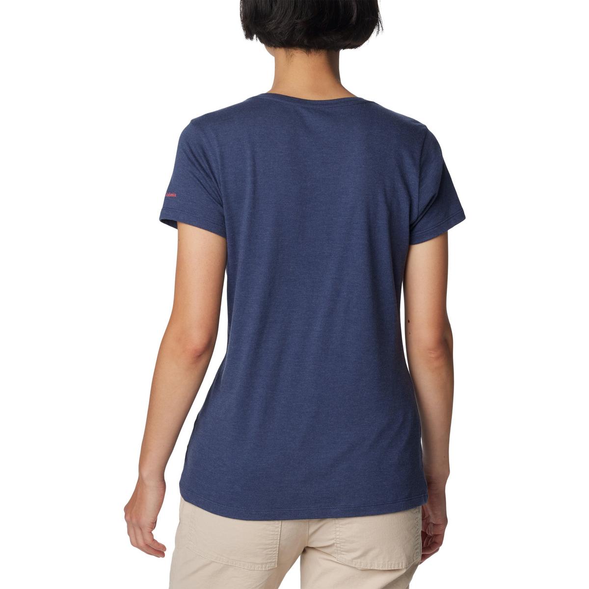 Columbia Women's Daisy Days Graphic T-Shirt - Dark Blue