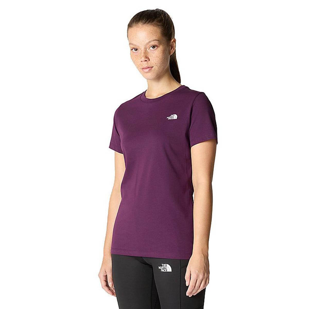 The North Face Women's Simple Dome Short-Sleeve T-Shirt - Purple