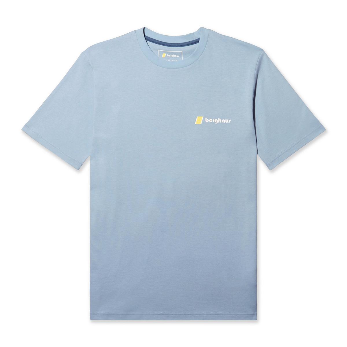 Berghaus Men's Natural Grit Short-Sleeve T-Shirt - Blue