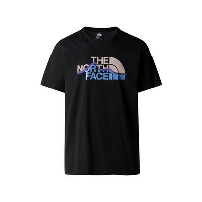 The North Face Men's Mountain Line Short-Sleeve -T-shirt - Black