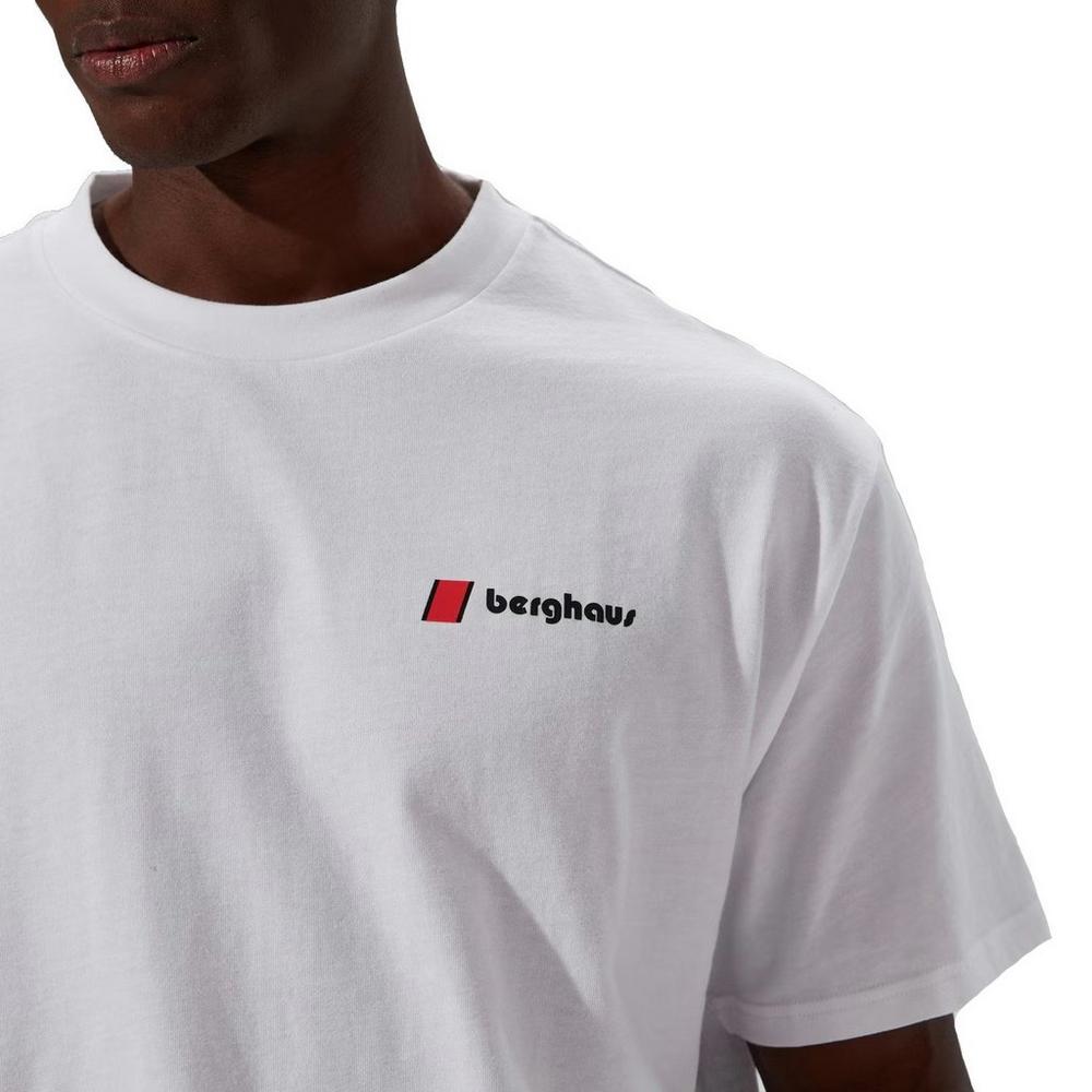 Berghaus Unisex Cyclops Short Sleeve T-Shirt - White