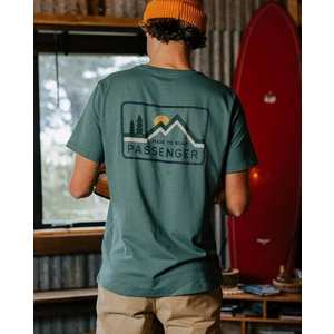 Men's Made to Roam Recycled Cotton T-Shirt - Deep Ocean