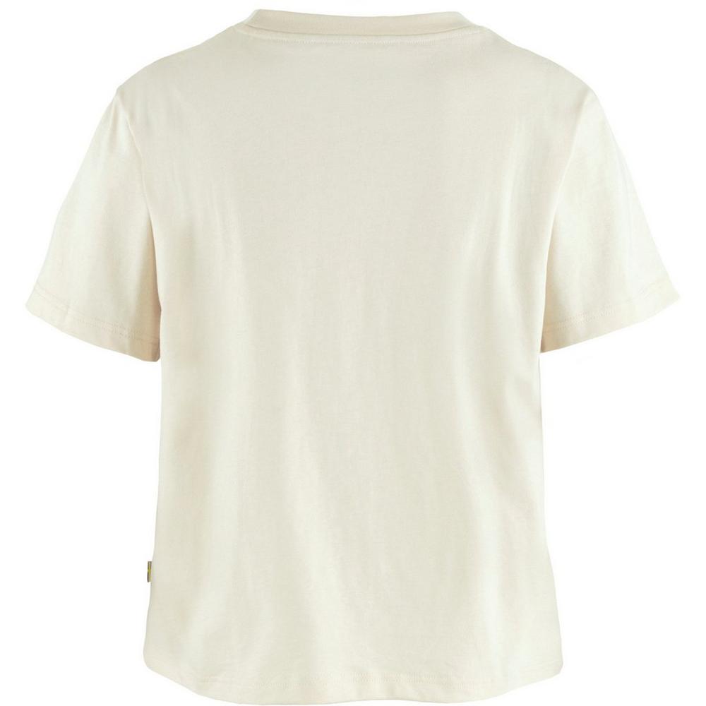 Fjallraven Women's Fjallblomster Logo T-Shirt - Cream