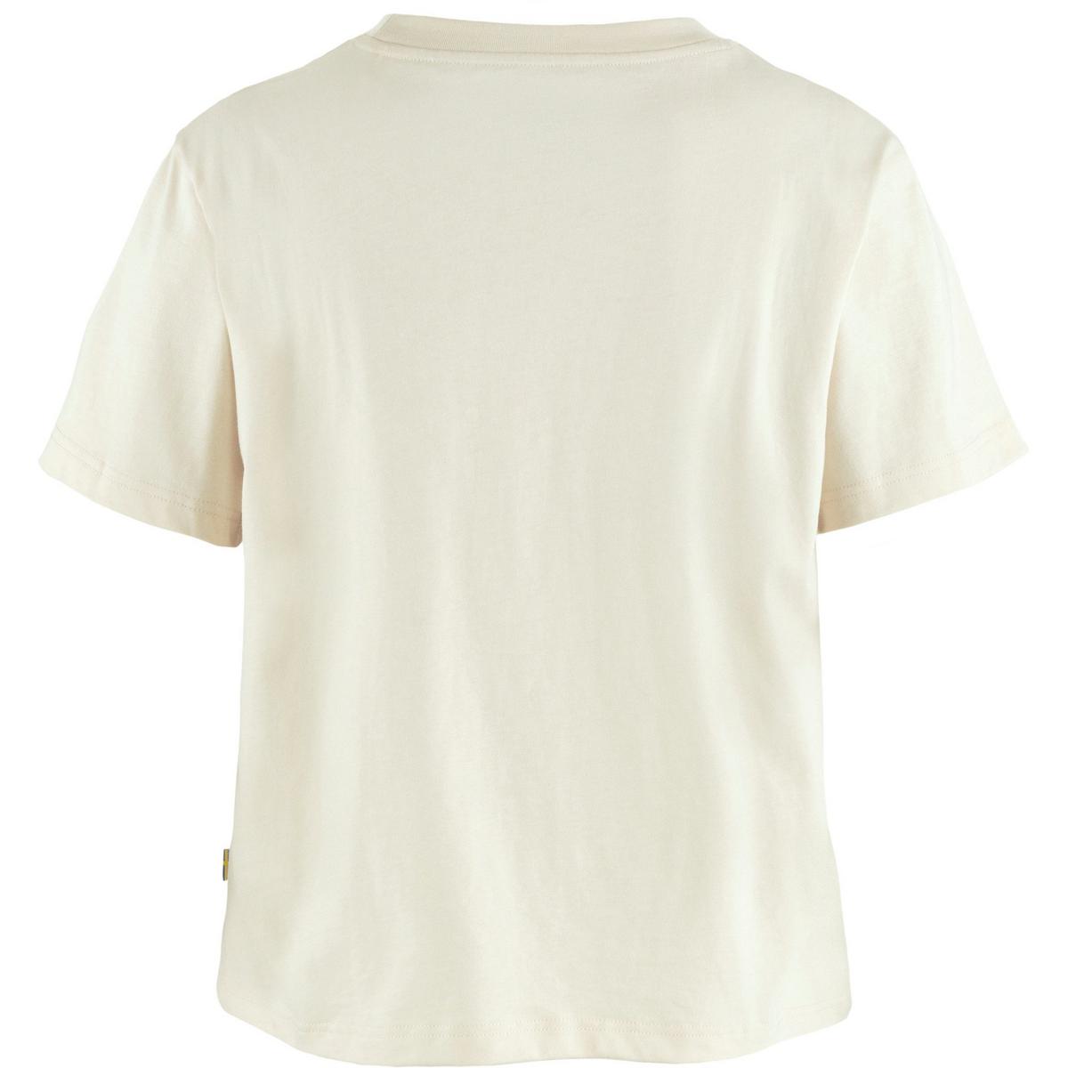 Fjallraven Women's Fjallblomster Logo T-Shirt - Cream