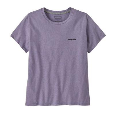 Patagonia Women's P6 Logo Responsibili-Tee® T-Shirt - Purple