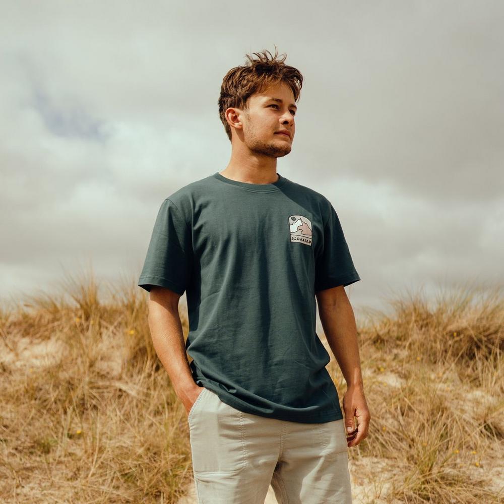 Bleubird Unisex Journey T-Shirt - Green