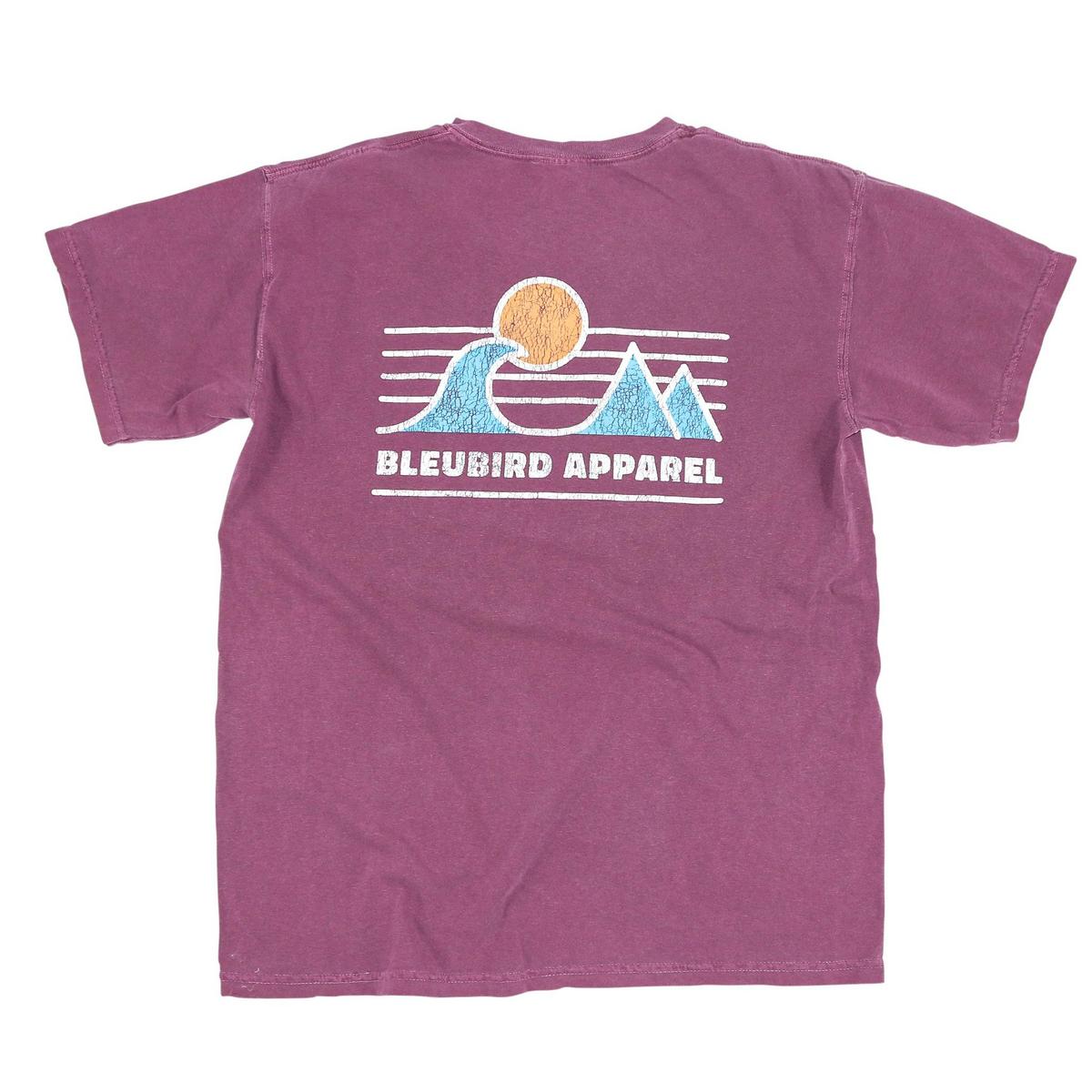 Bleubird Unisex Horizon T-Shirt - Pink