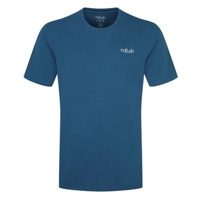 Rab Men's Stance Mountain Peak Short-Sleeve T-Shirt - Blue