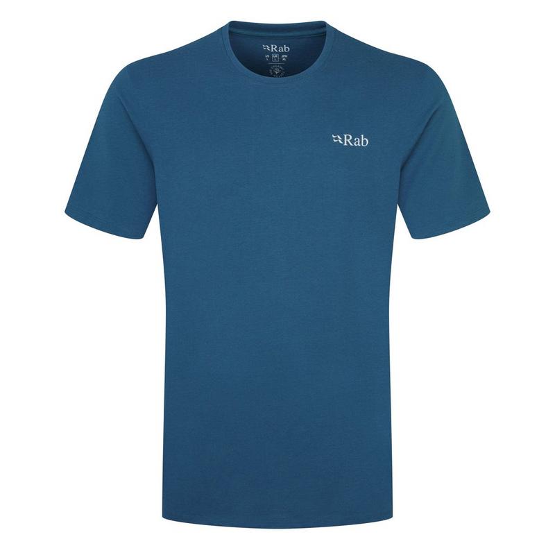 Men's Stance Mountain Peak Short-Sleeve T-Shirt - Blue