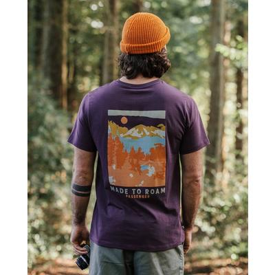 Passenger Men's Open Road Recycled Cotton T-Shirt - Purple