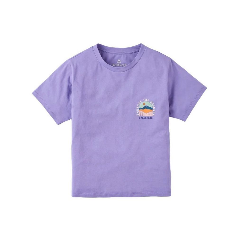Passenger Women's Outlook Cotton T-Shirt - Purple