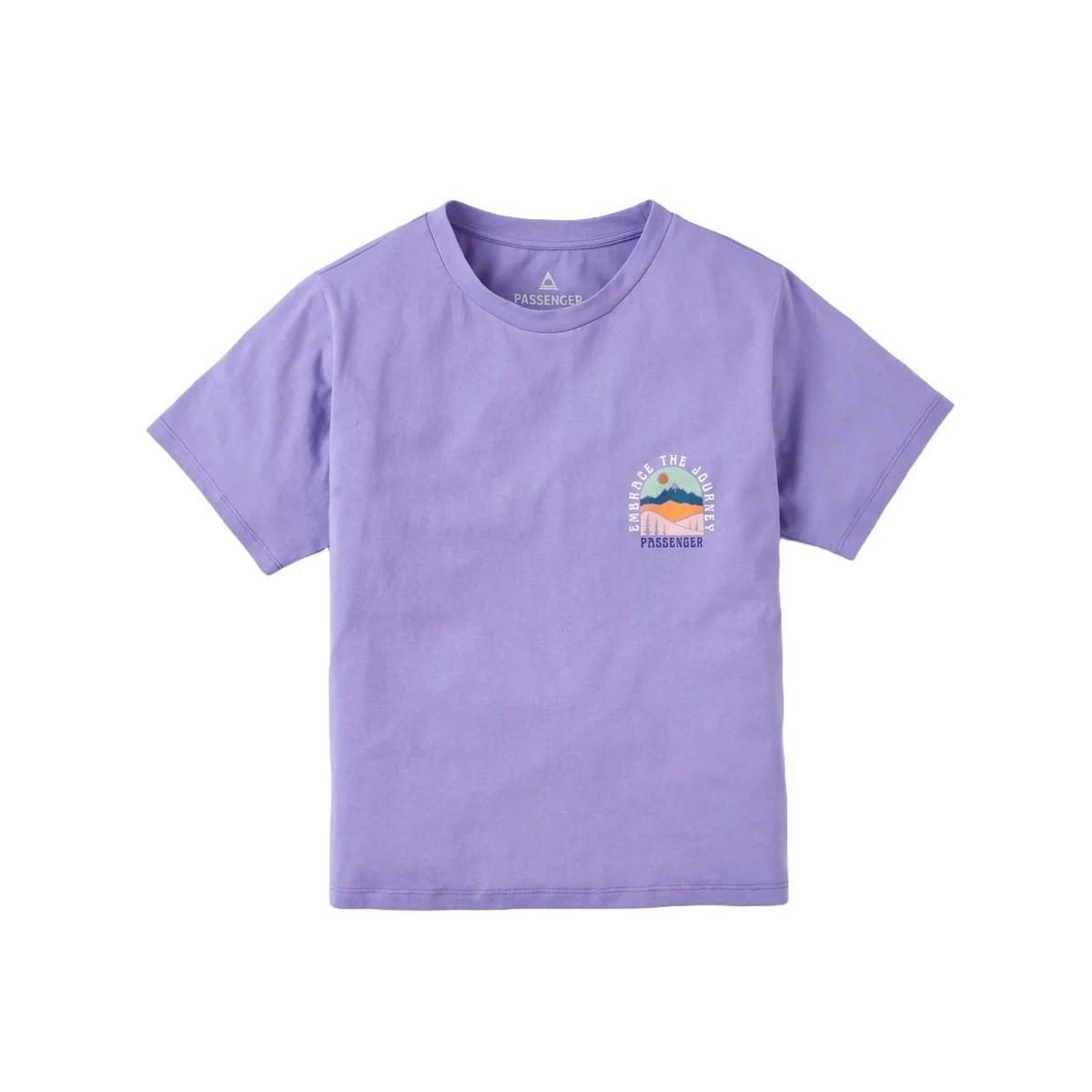 Passenger Women's Outlook Cotton T-Shirt - Purple