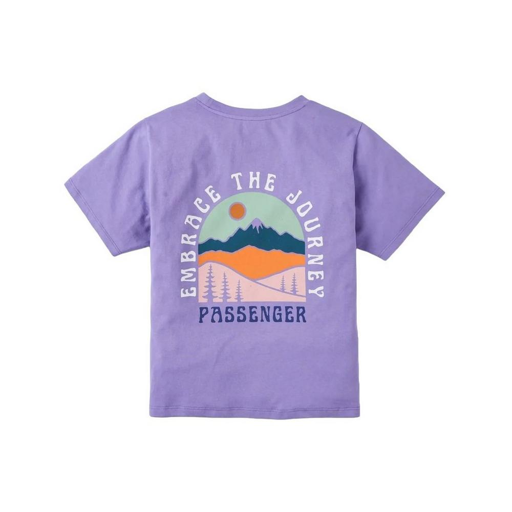 Passenger Women's Outlook Cotton T-Shirt - Purple