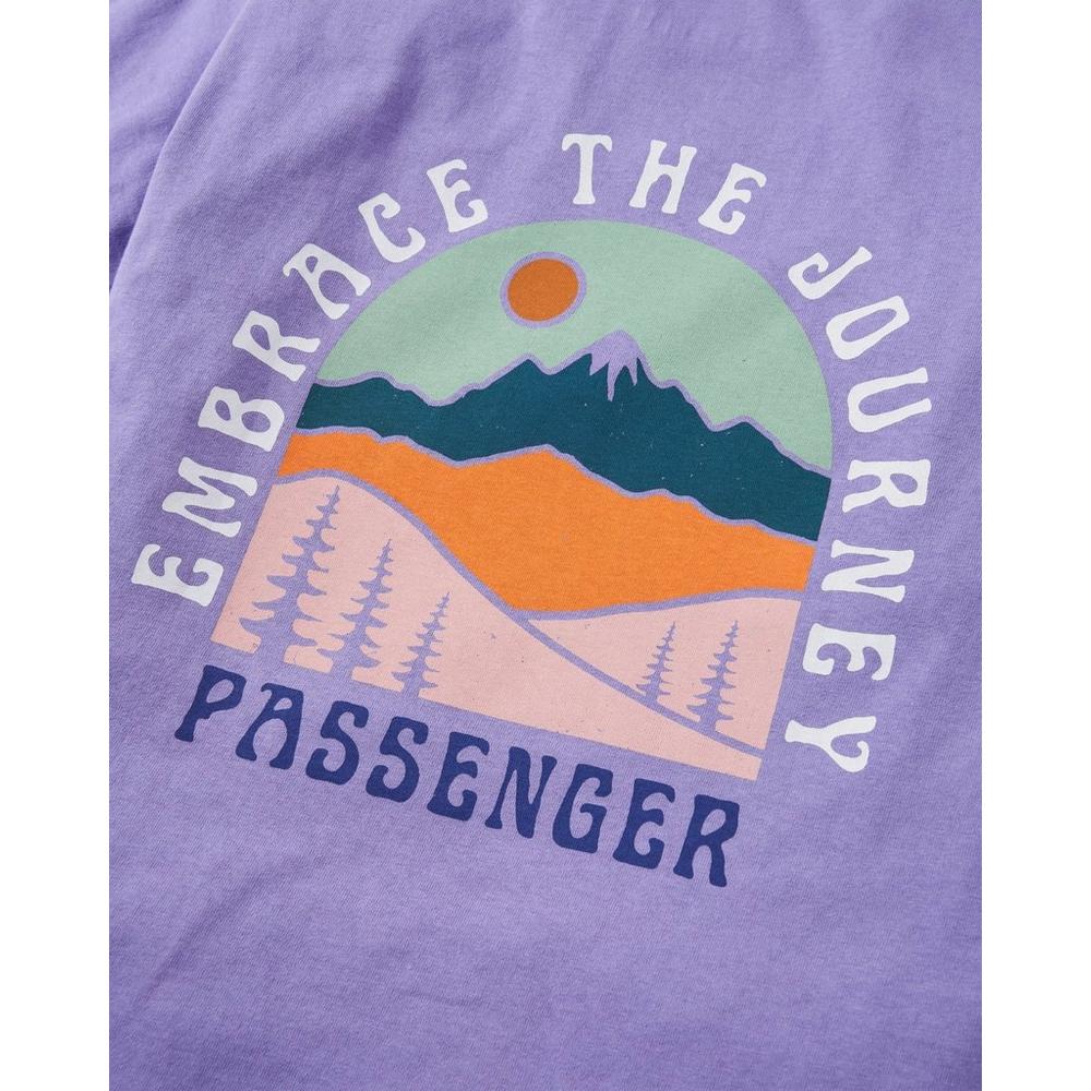 Passenger Women's Outlook Cotton T-Shirt - Purple
