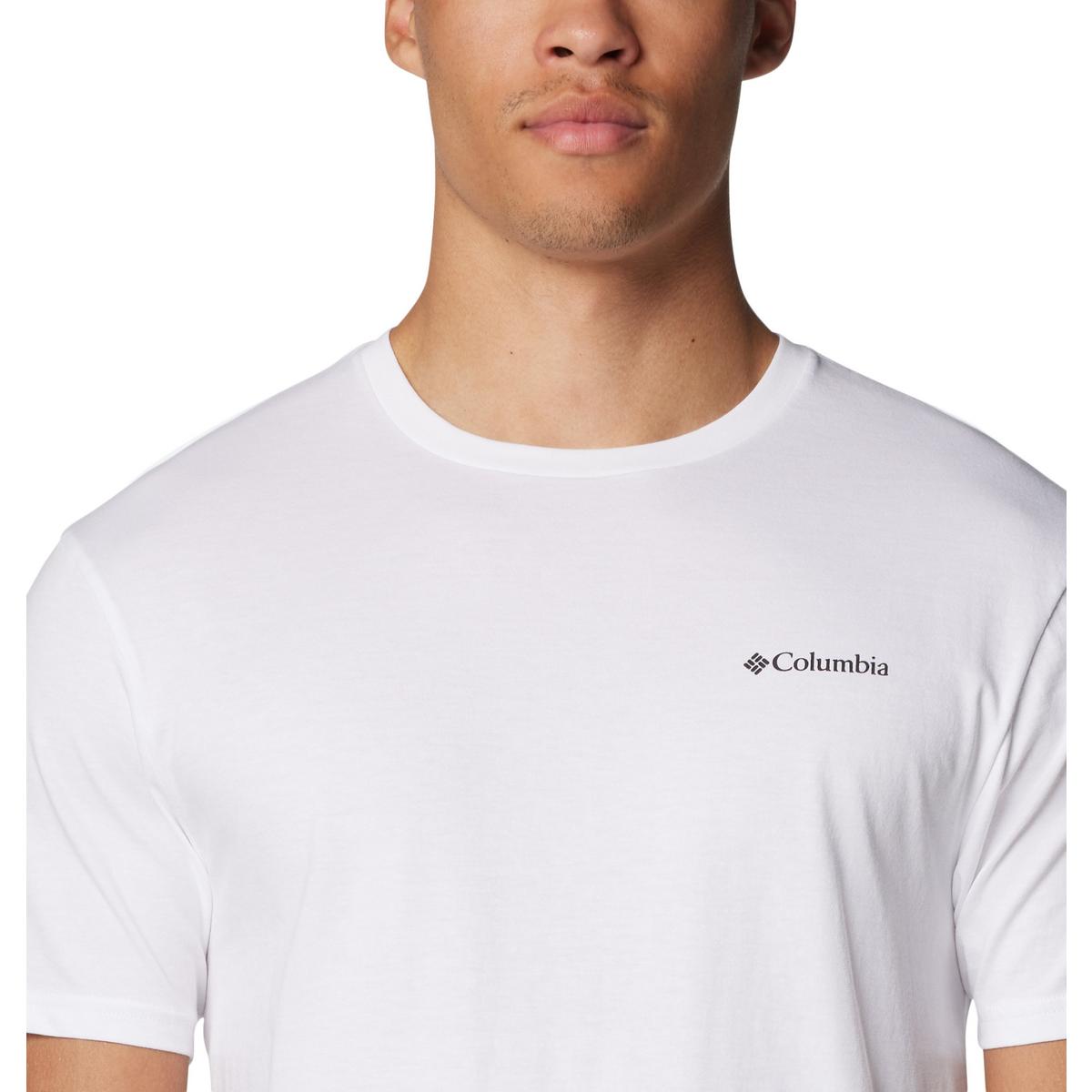 Columbia Men's North Cascades Short-Sleeve T-Shirt - White