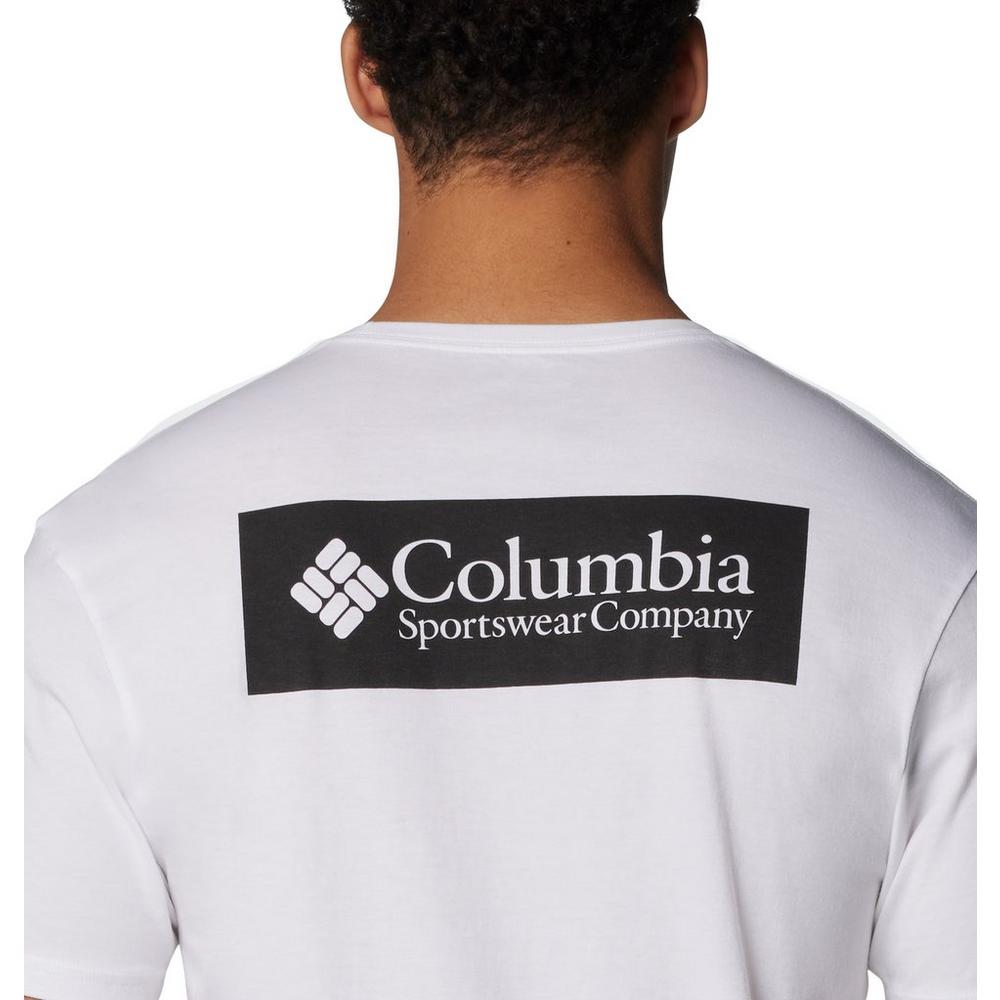 Columbia Men's North Cascades Short-Sleeve T-Shirt - White