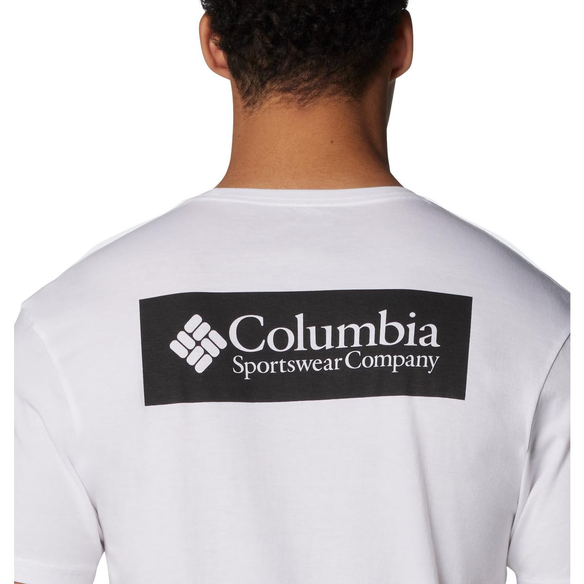 Columbia Men's North Cascades Short-Sleeve T-Shirt - White