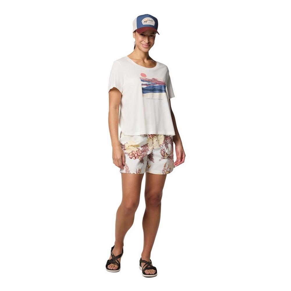 Columbia Women's Ruby Springs Graphic Print T-Shirt - White
