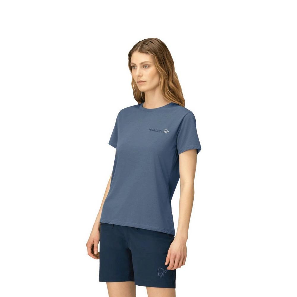 Norrona Women's Femund Tech T-shirt - Blue